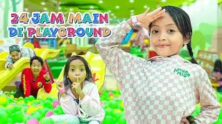 24 JAM LEIKA MAIN DI WAHANA SERU BANGET 😍 KOMPILASI VLOG 1 JAM LEIKA MAIN DI PLAYGROUND