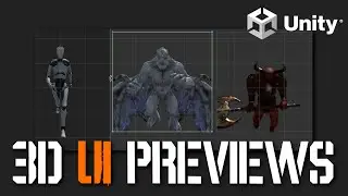 Animated 3D Models on the UI with URP | Unity Tutorial