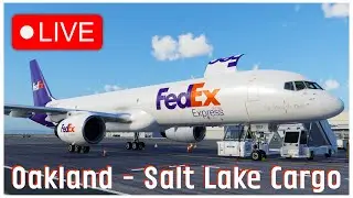 757 Avionics Upgrade | The world on time | Oakland KOAK - Salt Lake City KSLC | X-Plane 12