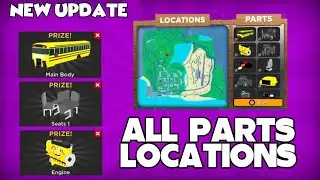 ALL 14 PARTS LOCATIONS IN CAR DEALERSHIP TYCOON 🏎