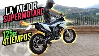 La mejor SUPERMOTARD 4T de 125cc relación CALIDAD/PRECIO - Mondial SMX 125