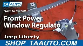 How To Replace Front Window Regulator 02-07 Jeep Liberty