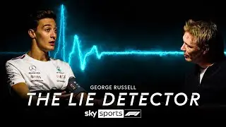 Does George Russell think Lewis Hamilton is the F1 GOAT? 👀🐐 | The Lie Detector