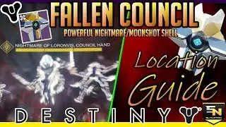 Destiny 2 | Fallen Council Powerful Nightmare Guide- Moonshot Shell & Wandering Nightmare Triumph