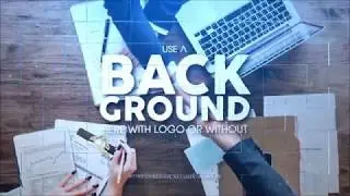 After Effects Template: Mosaic Logo Reveal + Free Font Download