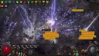 [Path of Exile 3.21] Lightning Strike | Dex Stack | 143M DPS | 100% Delirium T16 Beach