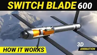 Switchblade 600 Loitering missile | Kamikazi drone How it works #loiteringmunition #drones