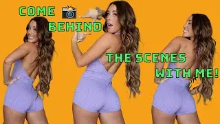 Come behind the scenes with me!