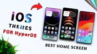 😱😲 3 New iOS Themes for HyperOS  | HyperOS Supported Themes | iOS Themes