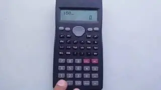 How to find percentage on scientific calculator easy way