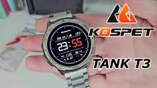 Часы KOSPET TANK T3 / Опыт эксплуатации / плюсы и минусы