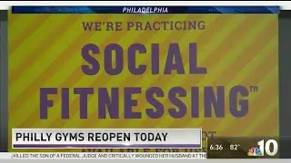 Philadelphia Gyms Reopen With Coronavirus Restrictions in Place | NBC10 Philadelphia