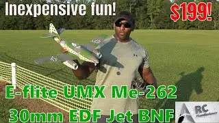 Inexpensive Fun!!! The E-Flite UMX Me-262 Twin 30mm EDF Jet