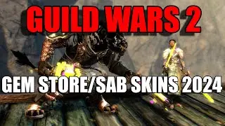 Guild Wars 2 - * NEW* Skins from SAB UPDATE (Retro-Forged /Abyss Hunter Outfit)