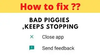 #badpiggies #fing24 HOW TO FIX KEEPS STOOPING PROBLEM IN BAD PIGGIES 🐗🐖 | FING 24 😌🆒