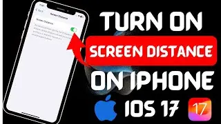 How to turn off screen distance on iPhone without password iOS 17 (2023)