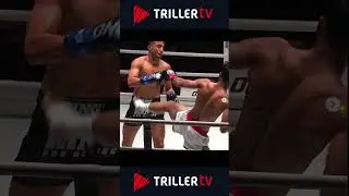 Invisible headkick KO