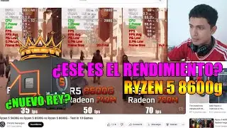 Ryzen 5 8600g | ¿Vale la pena? | Rendimiento en JUEGOS y PRECIO