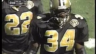 1996   Saints  at  Panthers   Week 8