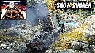 SnowRunner Mud Wrestling | Drummond Island | Thrustmaster