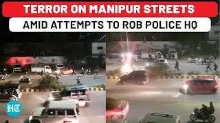 Manipur: After Drone, Rocket Strikes, Now Manipur Rifles HQ Comes Under Attack; Chaos On Camera