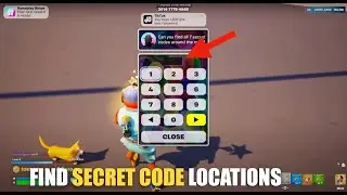 TIKTOK STAR TYCOON MAP FORTNITE CREATIVE - FIND SECRET CODE LOCATIONS