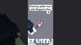 INFINITE CLIMBING farming with Megumi Dog #roblox #jujutsushenanigans #jjk #megumifushiguro #megumi