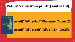 Return Value From printf() and scanf() functions