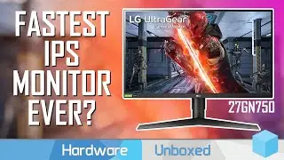 LG 27GN750 Review, 1ms IPS + 240Hz Refresh, The Best 1080p Gaming Monitor?