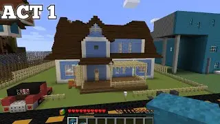 HELLO NEIGHBOR MINECRAFT ACT 1 GAMEPLAY WALKTHROUGH