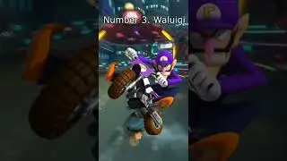 The Most used characters in Mario Kart 8 Deluxe