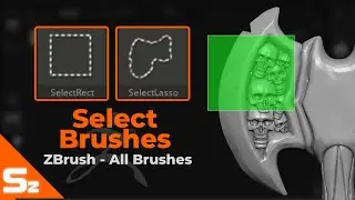 Select Brushes: ZBrush All Brushes