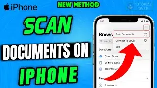 How to scan Documents on iphone / ipad - 2024 | Tutorial River