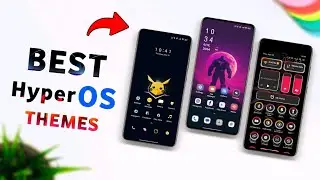 ❤️😍 3 AWESOME Xiaomi HyperOS Themes for Poco and Redmi Users || New hyperos themes || Miui Themes