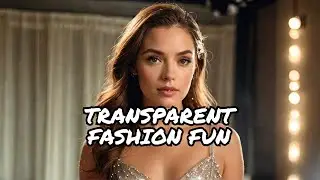 4K Transparent Dress Try on Haul | Dry vs Wet Challenge with Amy Love