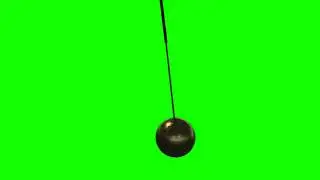 FREE HD Green Screen - SWINGING BALL PENDULUM