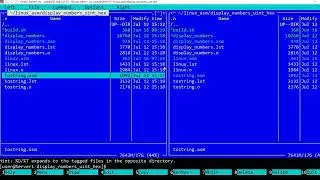 Splitting assembly language program into multiple files