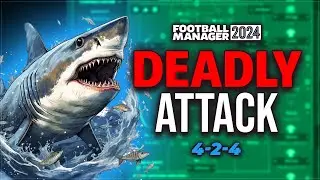 The UNSTOPPABLE Deadly 424 Tactic | Football Manager 2024 Best Tactics