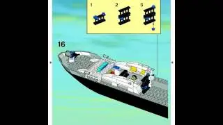 Инструкция по сборке lego 7899 -  Полицейский катер 7899