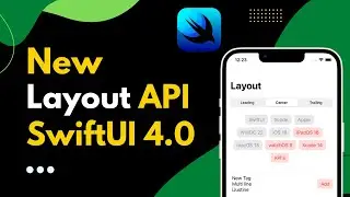 New Layout API - SwiftUI 4.0 - Xcode 14 - WWDC 2022