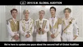 [SHINee MESSAGE] 2015 S.M. GLOBAL AUDITION