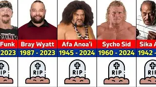 Recent WWE Wrestlers Deaths