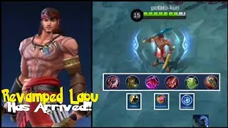 REVAMPED LAPU LAPU IS HERE! BEST BUILDS, EMBLEMS, SPELLS TIPS AND TRICKS! MOBILE LEGENDS NEW UPDATE!