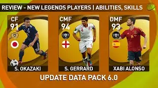 PES 2021 | REVIEW NEW LEGENDS PLAYERS | DATA PACK 6.0