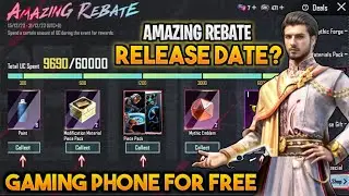 Amazing Rebate Event (Confirm) Release Date - Get Free Gaming Phone For Everyone - New Event |PUBGM