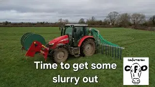 Spreading slurry the umbilical way.