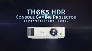 BenQ TH685 | Ultra-Low Input Lag HDR Console Gaming Projector with 3500 ANSI Lumens Brightness