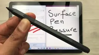 Microsoft Surface Pen - How to Change Pressure Sensitvity