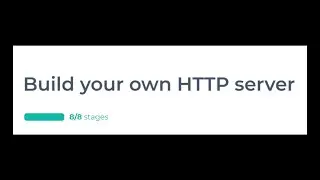 Build your own HTTP server using CodeCrafters | Python