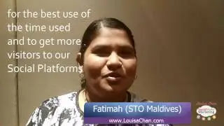 Social Media Strategy Training in the Maldives - Testimonial by Fatimah